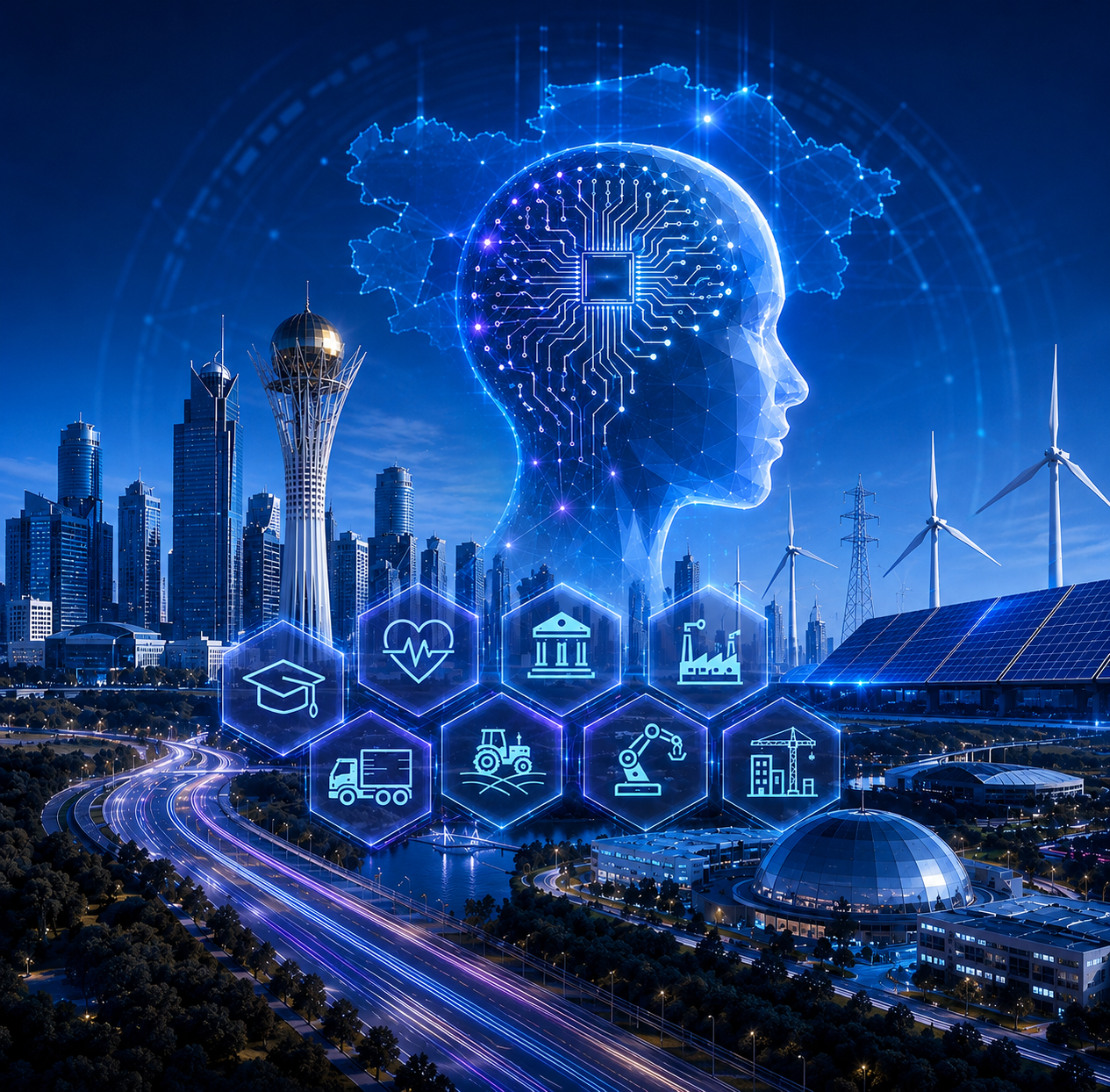 Қазақстан Үкіметі Digital Qazaqstan стратегиясын бекітті: негізгі басымдық ЖИ-ге және IT-экспортты 50%-ға арттыруға беріледі