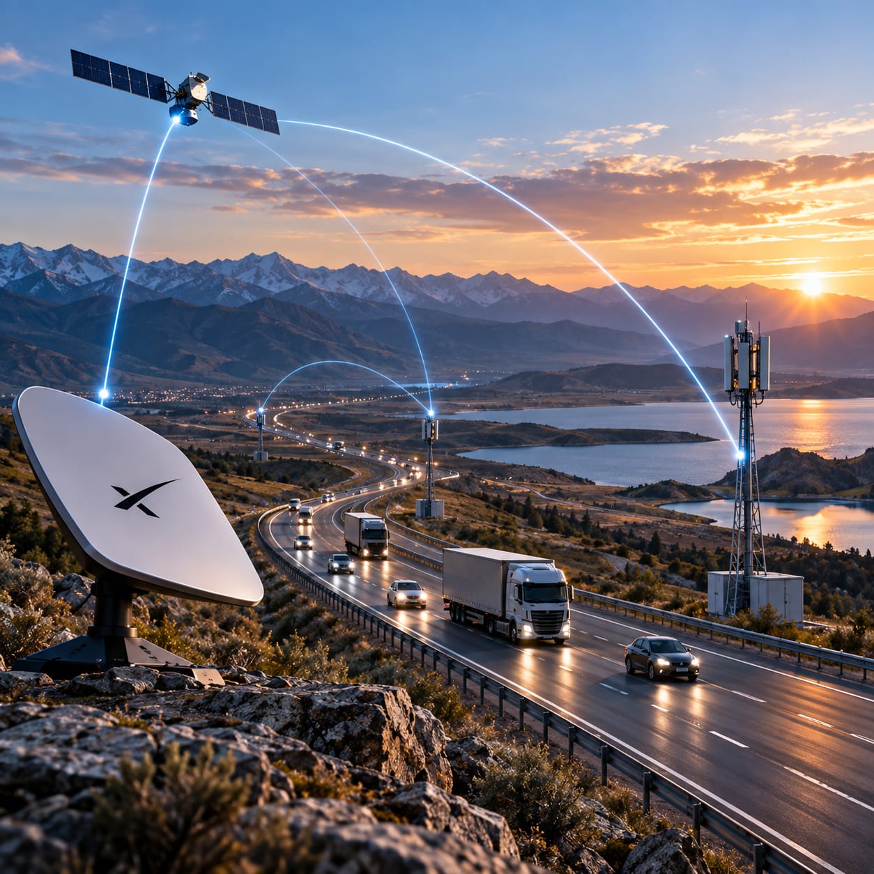 Kazakhstan Expands Mobile Coverage Along Highways: More Than 40,000 Kilometers of Roads to Be Covered by Mobile Networks